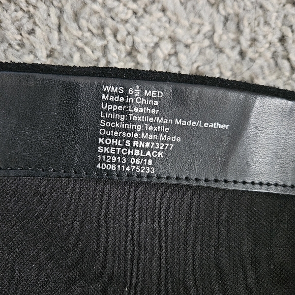 Sonoma Goods For Life Sketch Tall Black Suede boots size 6.5 - Picture 8 of 8